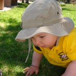 Crawling on Grass 9 months